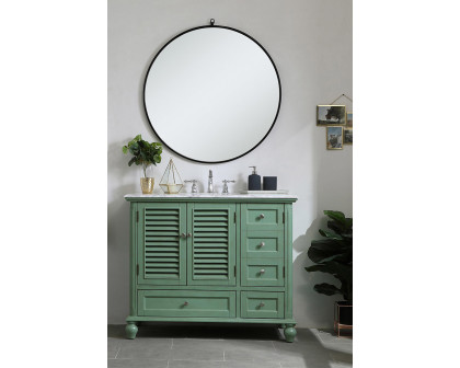 Elegant Bathroom Vanity - Vintage Mint (VF30542VM)