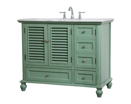 Elegant Bathroom Vanity - Vintage Mint (VF30542VM)