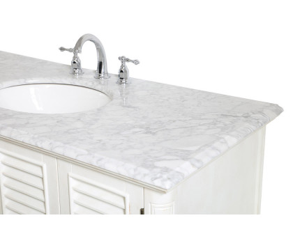 Elegant Bathroom Vanity - Antique White (VF30548AW)