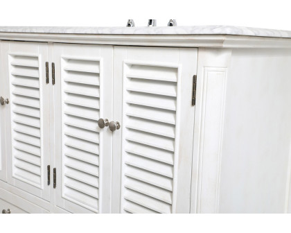 Elegant Bathroom Vanity - Antique White (VF30548AW)