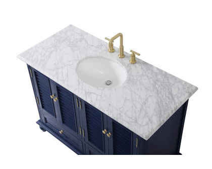 Elegant Bathroom Vanity - Blue (VF30548BL)