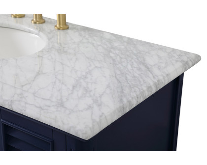 Elegant Bathroom Vanity - Blue (VF30548BL)