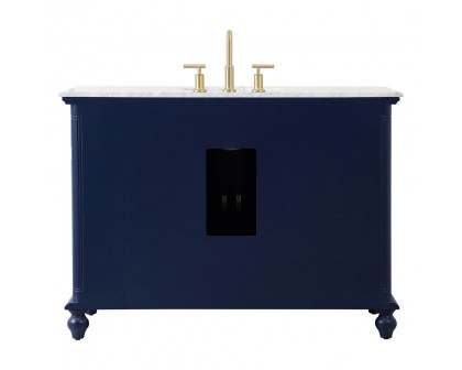 Elegant Bathroom Vanity - Blue (VF30548BL)