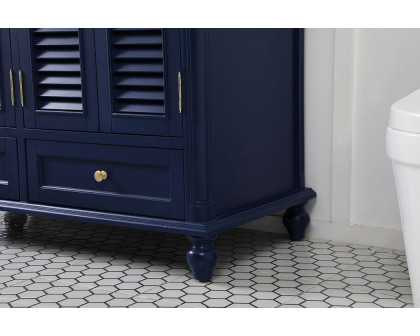 Elegant Bathroom Vanity - Blue (VF30548BL)