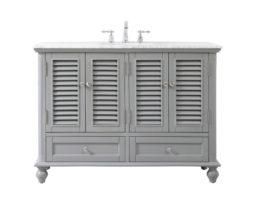 Elegant Bathroom Vanity - Gray (VF30548GR)