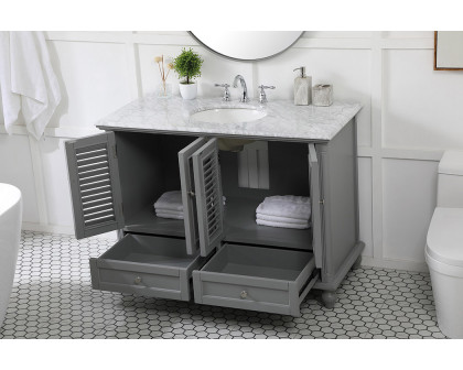 Elegant Bathroom Vanity - Gray (VF30548GR)