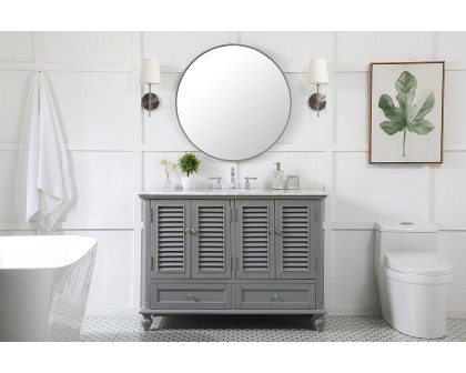 Elegant Bathroom Vanity - Gray (VF30548GR)