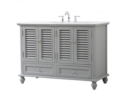 Elegant Bathroom Vanity - Gray (VF30548GR)