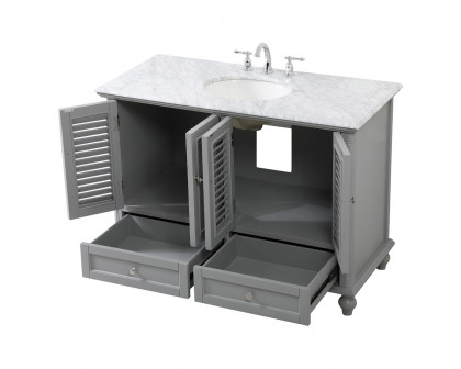 Elegant Bathroom Vanity - Gray (VF30548GR)