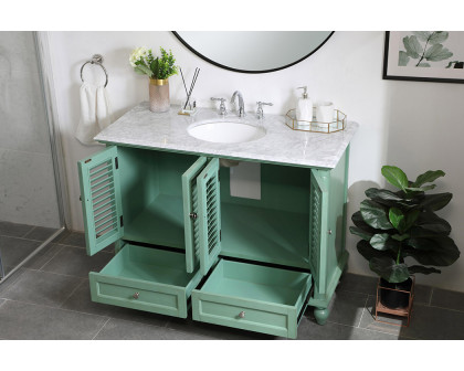 Elegant Bathroom Vanity - Vintage Mint (VF30548VM)