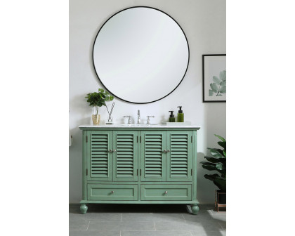 Elegant Bathroom Vanity - Vintage Mint (VF30548VM)