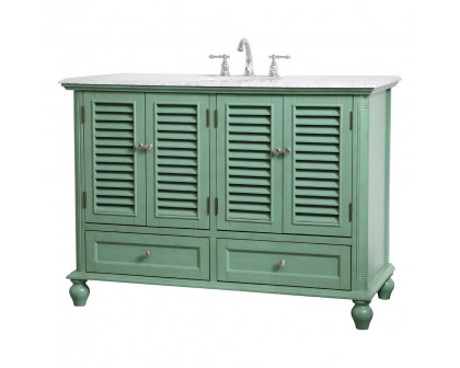 Elegant Bathroom Vanity - Vintage Mint (VF30548VM)