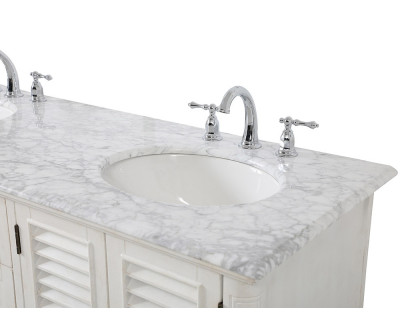 Elegant Bathroom Vanity - Antique White (VF30560DAW)