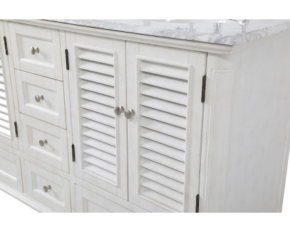 Elegant Bathroom Vanity - Antique White (VF30560DAW)