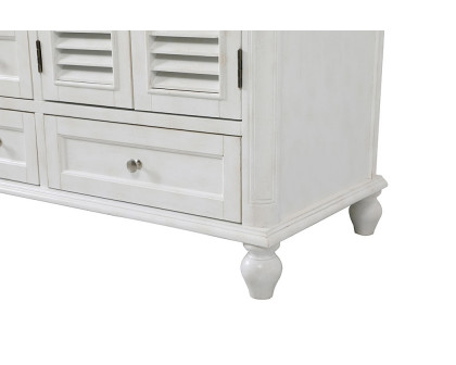 Elegant Bathroom Vanity - Antique White (VF30560DAW)