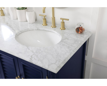 Elegant Bathroom Vanity - Blue (VF30560DBL)