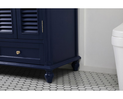 Elegant Bathroom Vanity - Blue (VF30560DBL)