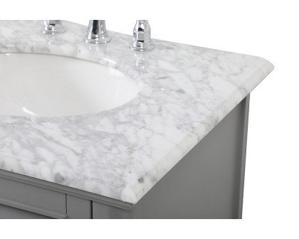 Elegant Bathroom Vanity - Gray (VF30560DGR)