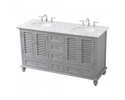 Elegant Bathroom Vanity - Gray (VF30560DGR)