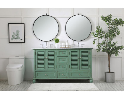 Elegant Bathroom Vanity - Vintage Mint (VF30560DVM)