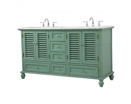 Elegant Bathroom Vanity - Vintage Mint (VF30560DVM)