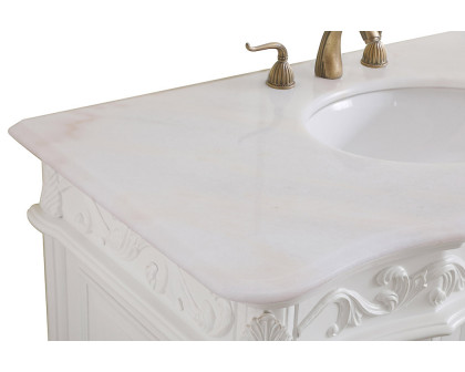 Elegant Bathroom Vanity - Antique White, L 42" (VF38842AW)