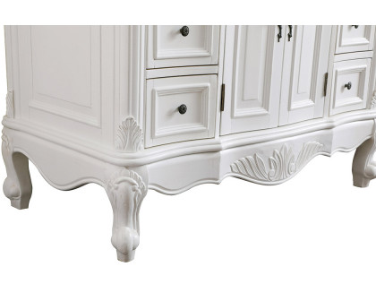 Elegant Bathroom Vanity - Antique White, L 42" (VF38842AW)