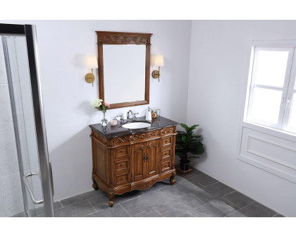 Elegant Bathroom Vanity - Teak, L 42" (VF38842TK)