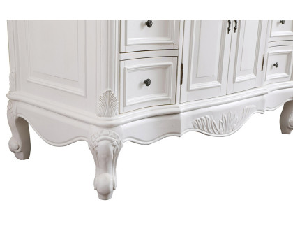 Elegant Bathroom Vanity - Antique White, L 48" (VF38848AW)