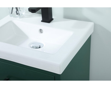 Elegant Bathroom Vanity - Green, L 18" (VF41018MGN)