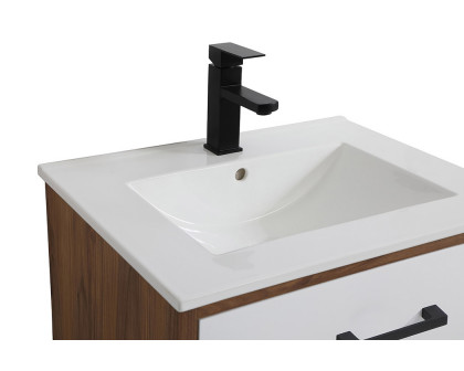 Elegant Bathroom Vanity - White, L 24" (VF41024WH)