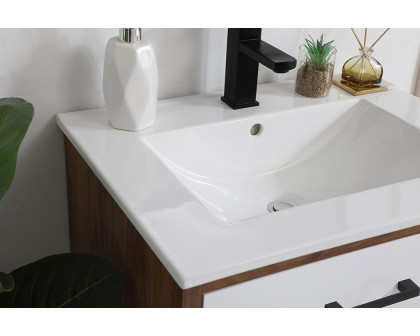 Elegant Bathroom Vanity - White, L 24" (VF41024WH)