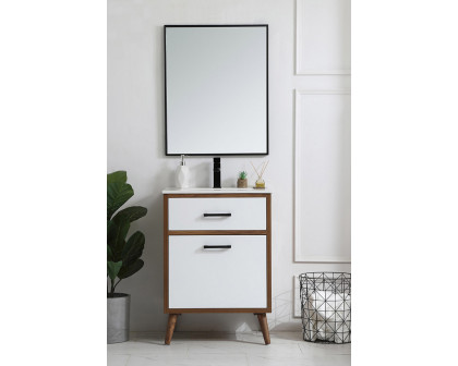 Elegant Bathroom Vanity - White, L 24" (VF41024WH)