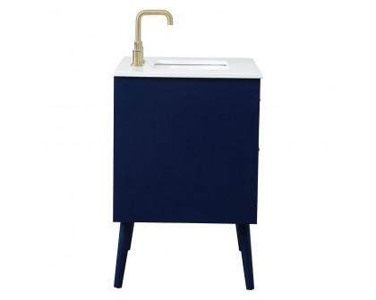 Elegant Bathroom Vanity - Blue (VF41030MBL)