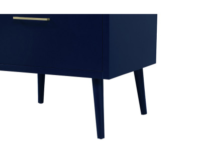 Elegant Bathroom Vanity - Blue (VF41030MBL-BS)