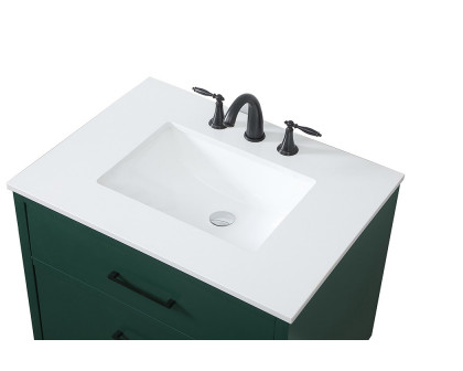 Elegant Bathroom Vanity - Green (VF41030MGN)