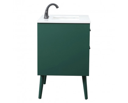 Elegant Bathroom Vanity - Green (VF41030MGN)