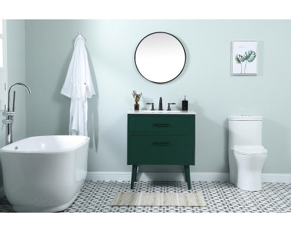 Elegant Bathroom Vanity - Green (VF41030MGN)