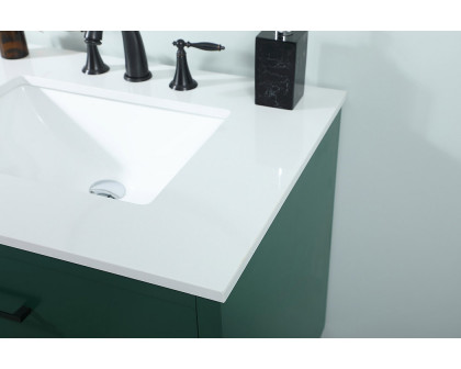 Elegant Bathroom Vanity - Green (VF41030MGN)