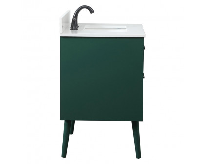 Elegant Bathroom Vanity - Green (VF41030MGN-BS)