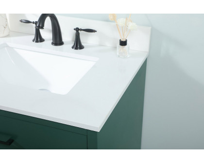 Elegant Bathroom Vanity - Green (VF41030MGN-BS)