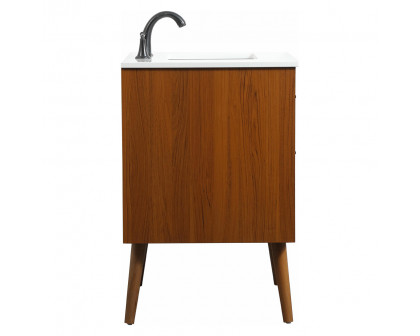 Elegant Bathroom Vanity - Teak (VF41030MTK)