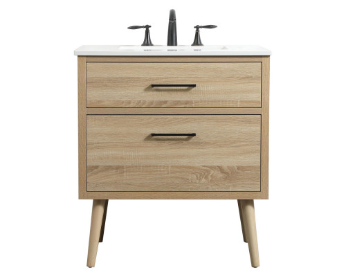 Elegant Bathroom Vanity - Mango Wood (VF41030MW)