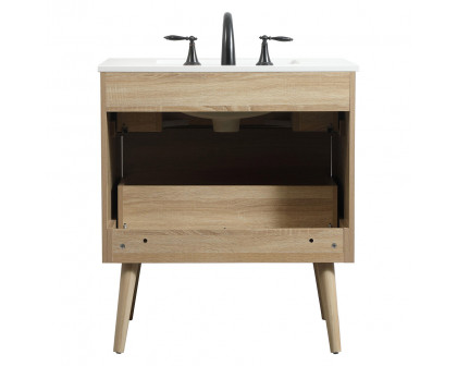 Elegant Bathroom Vanity - Mango Wood (VF41030MW)