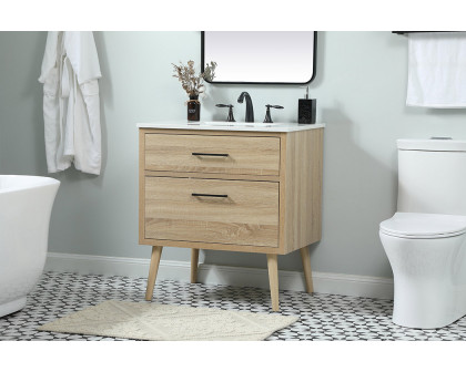 Elegant Bathroom Vanity - Mango Wood (VF41030MW)