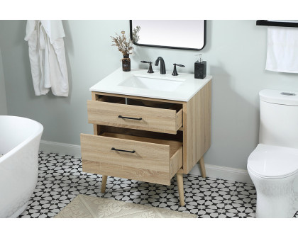 Elegant Bathroom Vanity - Mango Wood (VF41030MW)