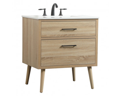 Elegant Bathroom Vanity - Mango Wood (VF41030MW)