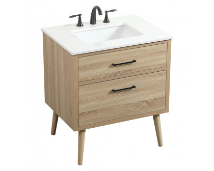 Elegant Bathroom Vanity - Mango Wood (VF41030MW)