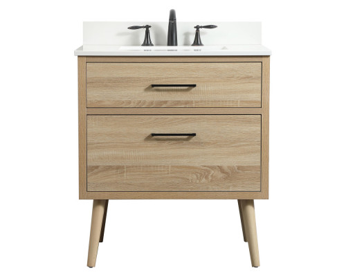 Elegant Bathroom Vanity - Mango Wood (VF41030MW-BS)