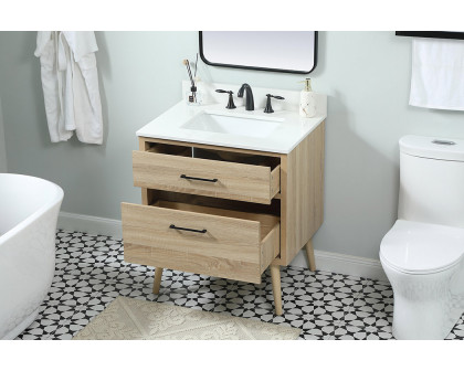 Elegant Bathroom Vanity - Mango Wood (VF41030MW-BS)